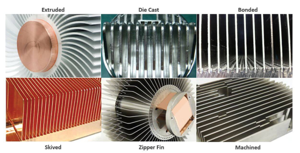 Heat Sinks Used with Heat Pipes